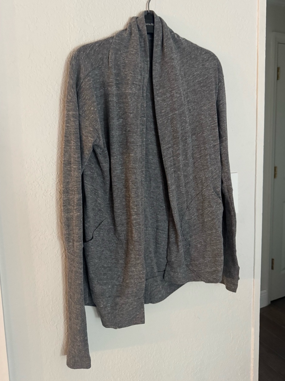Alternative Earth Apparel Gray Cardigan, Small